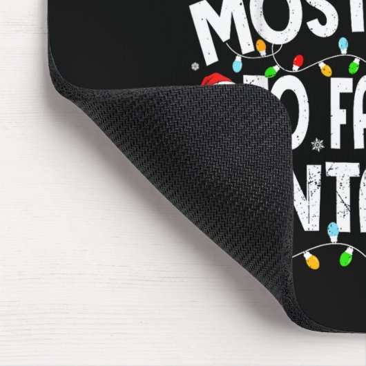 Most Likely To Fart On Santa’s Lap Family Matching Muismat (Hoek)