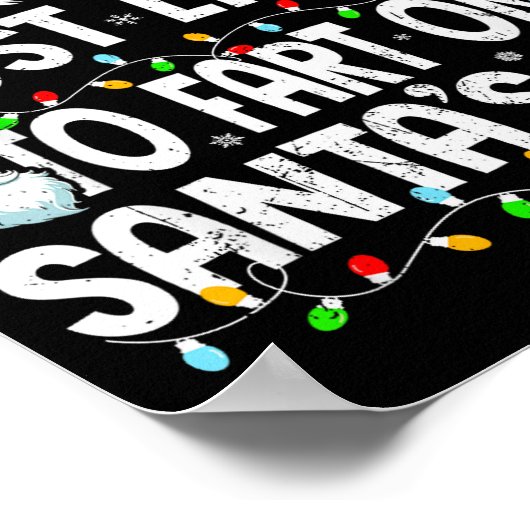 Most Likely To Fart On Santa’s Lap Family Matching Poster (Hoek)