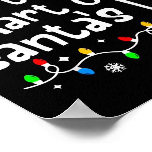 Most Likely To Fart On Santa's Lap C-hristmas Matc Poster (Hoek)