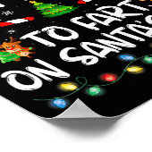 Most Likely To Fart On Santa's Lap Family Christma Poster (Hoek)