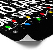 Most Likely To Fart On Santa's Lap Family Christma Poster (Hoek)