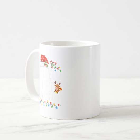 Most Likely To Fart On Santa's Lap Family Matching Koffiemok (Voorkant links)