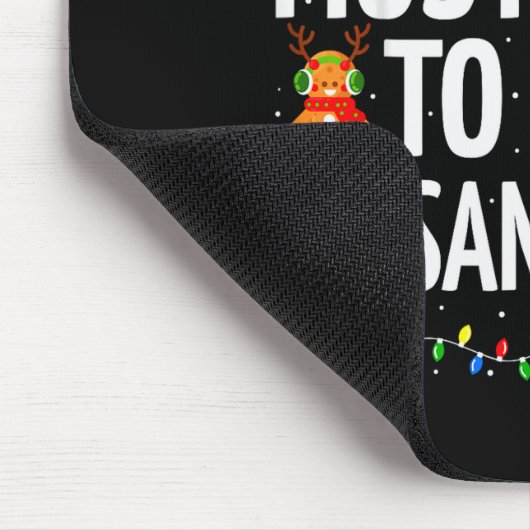 Most Likely To Fart On Santa's Lap Family Matching Muismat (Hoek)