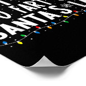 Most Likely To Fart On Santas Lap Family Matching  Poster (Hoek)