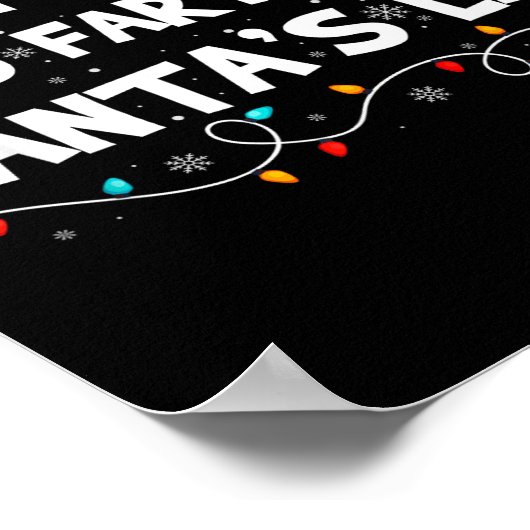 Most Likely To Fart On Santa's Lap Family Matching Poster (Hoek)