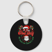 Most Likely To Fart On Santa's Lap Family Matching Sleutelhanger (Voorkant)