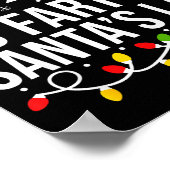 Most Likely To Fart On Santas Lap Funny Christmas  Poster (Hoek)