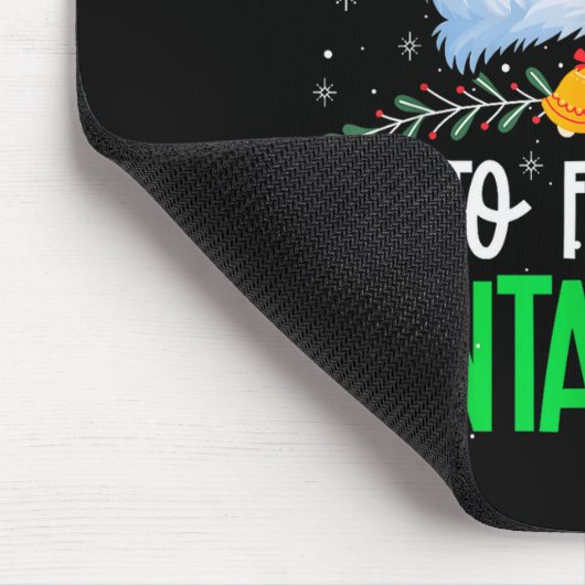 Most Likely To Fart On Santa's Lap Funny Matching Muismat (Hoek)