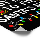 Most Likely To Fix Santa’s Sleigh Family Matching  Poster (Hoek)