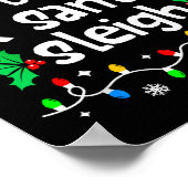 Most Likely To Fix Santa Sleigh Christmas Matching Poster (Hoek)