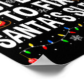 Most Likely To Fix Santa Sleigh Family Matching Ch Poster (Hoek)