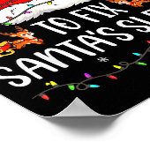 Most Likely To Fix Santa Sleigh Family Matching Ch Poster (Hoek)