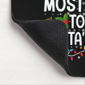 Most Likely To Fix Santas Sleigh Family Christmas Muismat (Hoek)