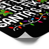 Most Likely To Fix Santas Sleigh Family Christmas Poster (Hoek)