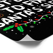 Most Likely To Fix Santa's Sleigh Family Christmas Poster (Hoek)