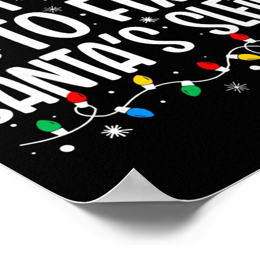 Most Likely To Fix Santa's Sleigh Family Matching  Poster (Hoek)