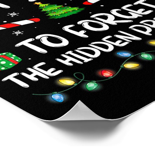 Most Likely To Forget The Hidden Family Christmas  Poster (Hoek)