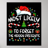 Most Likely To Forget The Hidden Family Christmas  Poster (Voorkant)