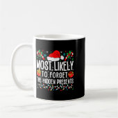 Most Likely To Forget The Hidden Funny Family Xmas Koffiemok (Links)