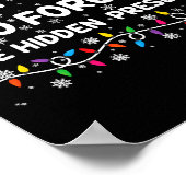 Most Likely To Forget The Hidden Xmas  Poster (Hoek)