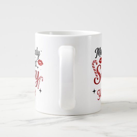 Most Likely to Get Sassy Personalized Mug Grote Koffiekop (Achterkant)