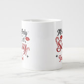Most Likely to Get Sassy Personalized Mug Grote Koffiekop (Voorkant)