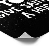 Most Likely To Give Santa A Hug Family Funny Chris Poster (Hoek)