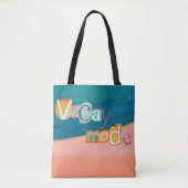 Most Likely To Go Shopping VACAY MODE Tote Bag (Voorkant)