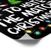 Most Likely To Hate Matching Christmas Funny Famil Poster (Hoek)