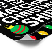 Most Likely To Hate The Matching Christmas Shirts  Poster (Hoek)