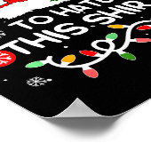 Most Likely To Hate This Shirt Xmas Family Matchin Poster (Hoek)