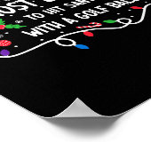 Most Likely To Hit Santa With A Golf Ball  Poster (Hoek)