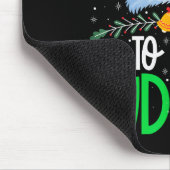 Most Likely To Hunt Rudolph Funny Matching Xmas Muismat (Hoek)