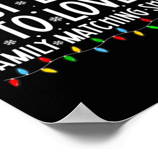 Most Likely To Love Family Matching S Christmas Fu Poster (Hoek)