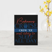 Most Likely To Matching Funny Cruise Group  Kaart (Gele Bloem)