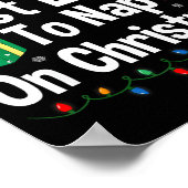 Most Likely To Nap On Christmas Family Funny Match Poster (Hoek)