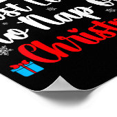 Most Likely To Nap On Christmas Family Funny Match Poster (Hoek)