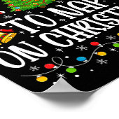 Most Likely To Nap On Christmas Funny Family Match Poster (Hoek)