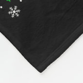 Most Likely To Nap On Christmas Funny Matching Fam Fleece Deken (Hoek)