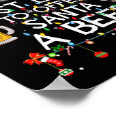 Most Likely To Offer Santa A Beer Fun Christmas Dr Poster (Hoek)