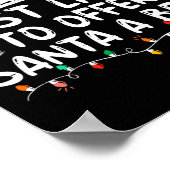 Most Likely To Offer Santa A Beer Fun Drinking Chr Poster (Hoek)