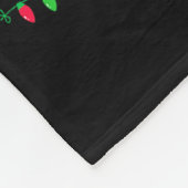 Most Likely To Offer Santa A Beer Funny Christmas Fleece Deken (Hoek)