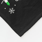 Most Likely To Offer Santa A Beer Funny Drinking C Fleece Deken (Hoek)