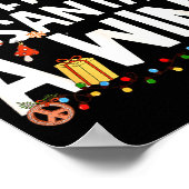 Most Likely To Offer Santa A Wine Family Matching  Poster (Hoek)