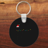 Most Likely To Pet The Reindeer Matching Family Gr Sleutelhanger (Voorkant)