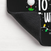 Most Likely To Play Golf With Santa Funny Family C Muismat (Hoek)