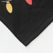 Most Likely To Play Softball With Santa Christmas  Fleece Deken (Hoek)