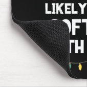 Most Likely To Play Softball With Santa Christmas  Muismat (Hoek)