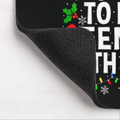 Most Likely To Play Tennis With Santa Funny Christ Muismat (Hoek)