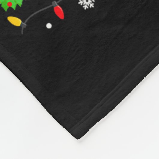 Most Likely To Play Video Game On Pjs Christmas Xm Fleece Deken (Hoek)